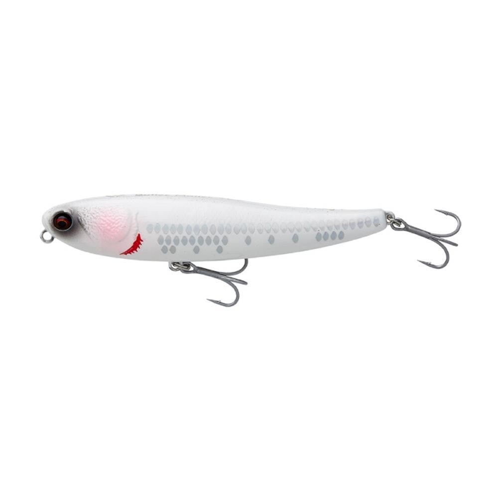 Savage Gear Bullet Mullet ( F ) 8 cm 8 gr ( LS ) Maket Yem Illusion White