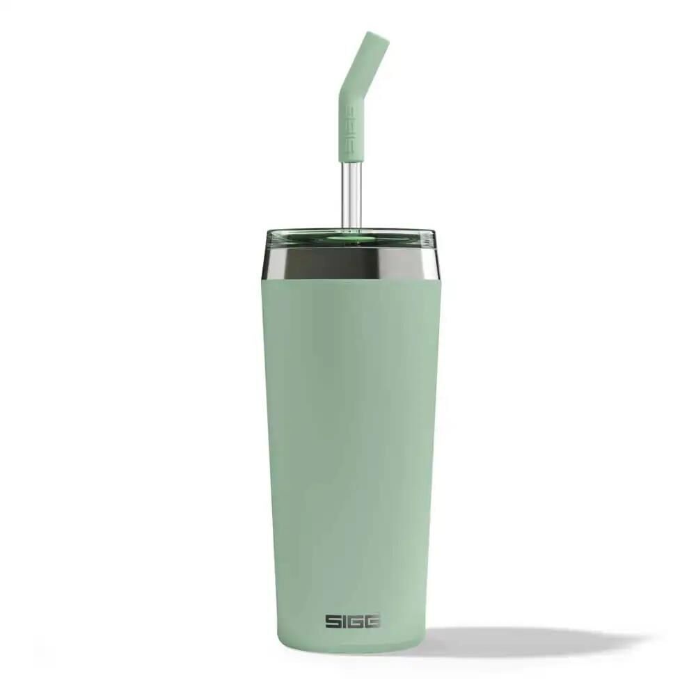 Sigg 6015 Helia 0,60 LT Çelik Termos Milky Green