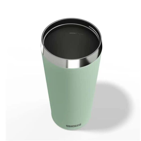 Sigg 6015 Helia 0,60 LT Çelik Termos Milky Green