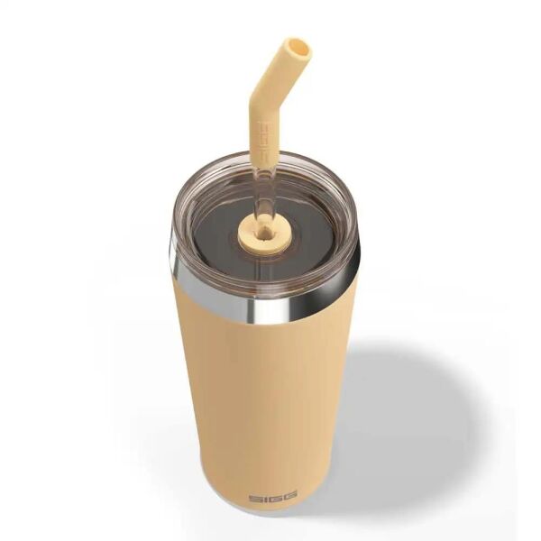 Sigg 6015 Helia 0,60 LT Çelik Termos Muted Peach