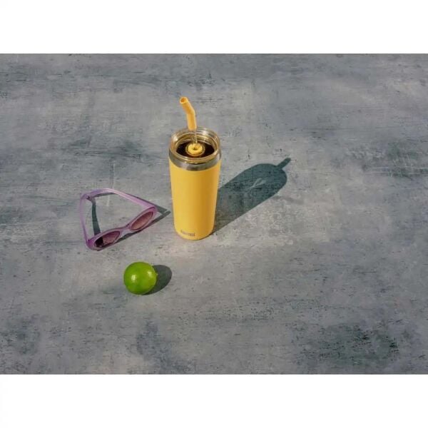 Sigg 6015 Helia 0,60 LT Çelik Termos Muted Peach