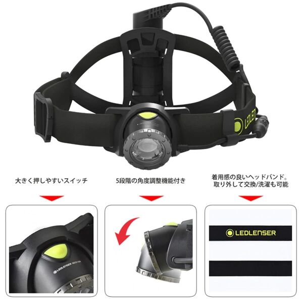 Ledlenser NEO10R Kafa Feneri BLACK