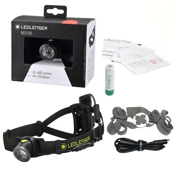 Ledlenser NEO10R Kafa Feneri BLACK