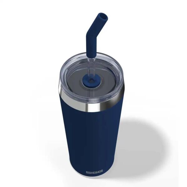 Sigg 6015 Helia 0,60 LT Çelik Termos Night INK