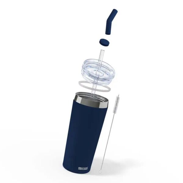 Sigg 6015 Helia 0,60 LT Çelik Termos Night INK
