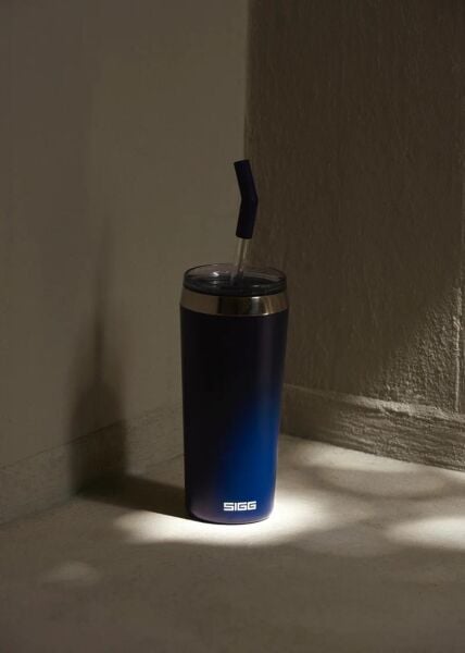 Sigg 6015 Helia 0,60 LT Çelik Termos Night INK