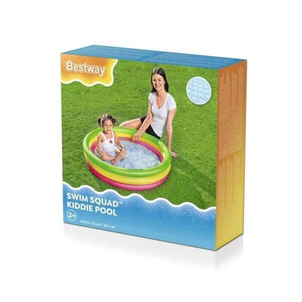 Bestway Swim Squad Şişme Çocuk Oyun Havuzu 102x25cm