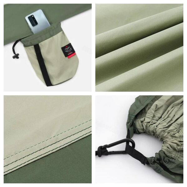 Naturehike Ultralight Swing Çift Kişilik Hamak |340T Pongee| YEŞİL