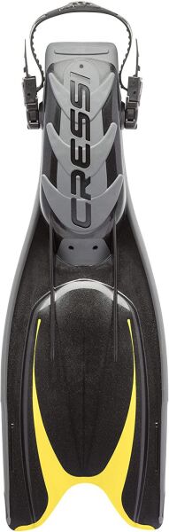 Cressi Frog Plus Dalış Paleti BLACK-YELLOW - NO:41-44