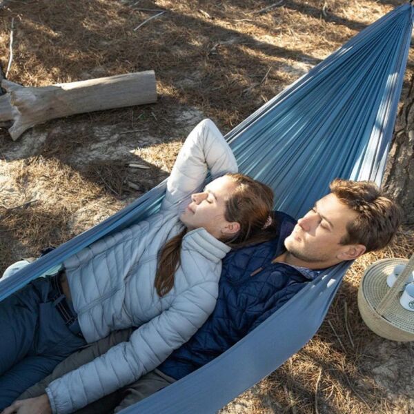 Naturehike Ultralight Swing Çift Kişilik Hamak |340T Pongee| MAVİ