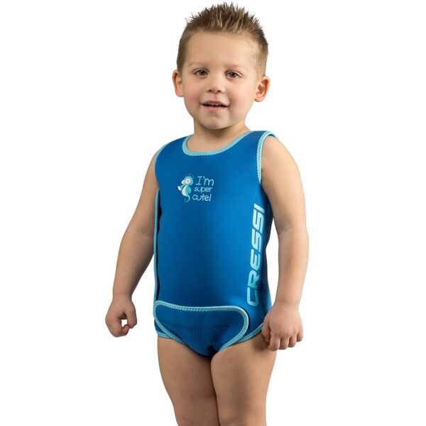 Cressi Babaloo Warmer Bebek Elbisesi MAVİ - 12 - 18 AY