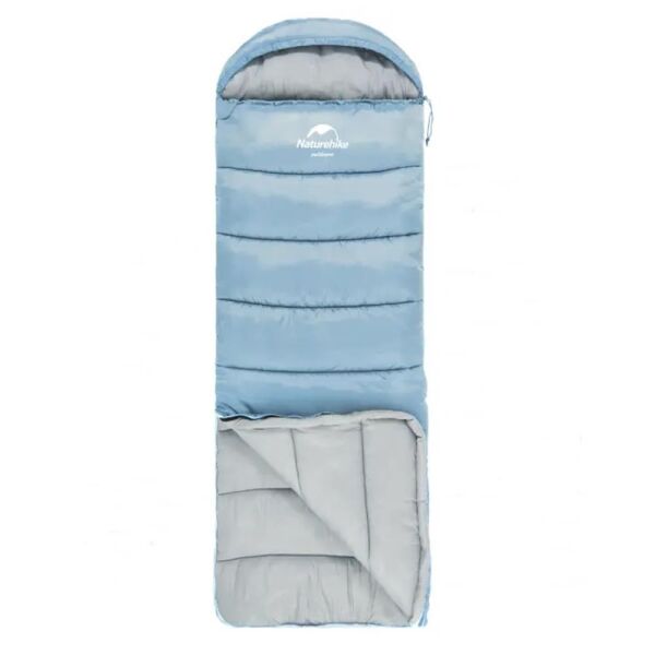 Naturehike U250S Zarf Tarzı Kapüşonlu Uyku Tulumu -14°C MAVİ - Left