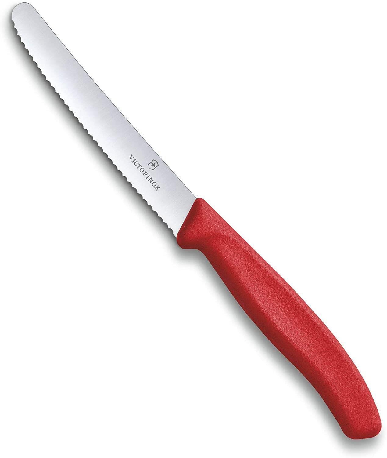 Victorinox SwissClassic 11cm Domates & Sosis Bıçağı KIRMIZI
