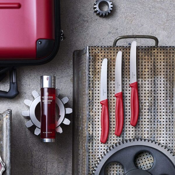 Victorinox SwissClassic 11cm Domates & Sosis Bıçağı KIRMIZI