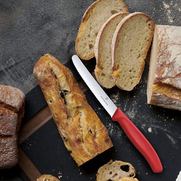 Victorinox SwissClassic 11cm Domates & Sosis Bıçağı KIRMIZI