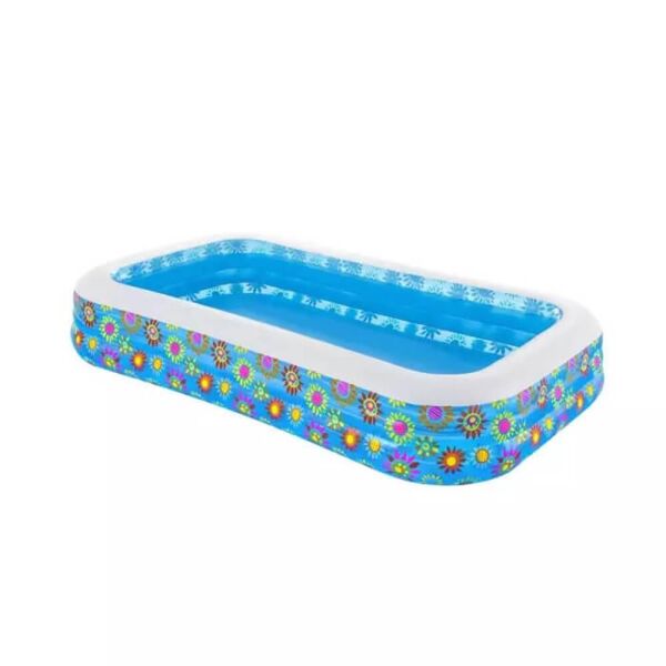 Bestway Funky Floral Şişme Aile Havuzu Jumbo Boy ( Okyanus Desenli )