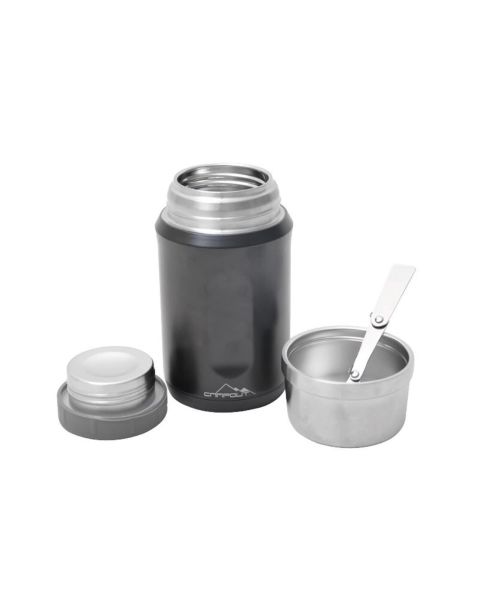 Campout Çift Katmanlı Yemek Termosu 600 ML YEŞİL