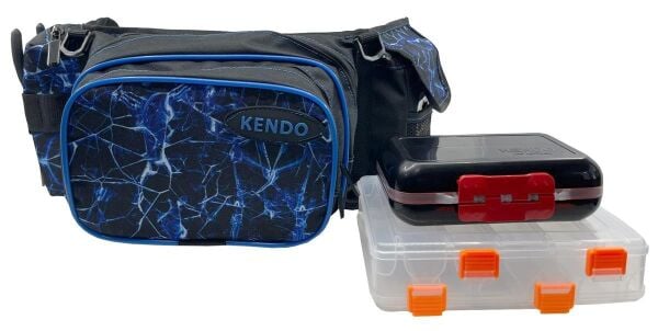 Kendo Lrf & Spin Bel Çantası 2 Kutulu