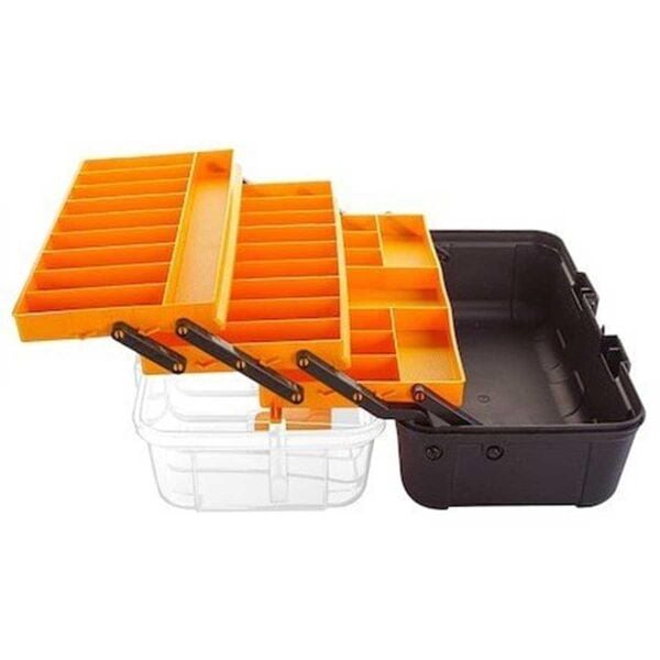 Süper-Bag 16'' Raflı Balıkçı Takım Çantası Sarı