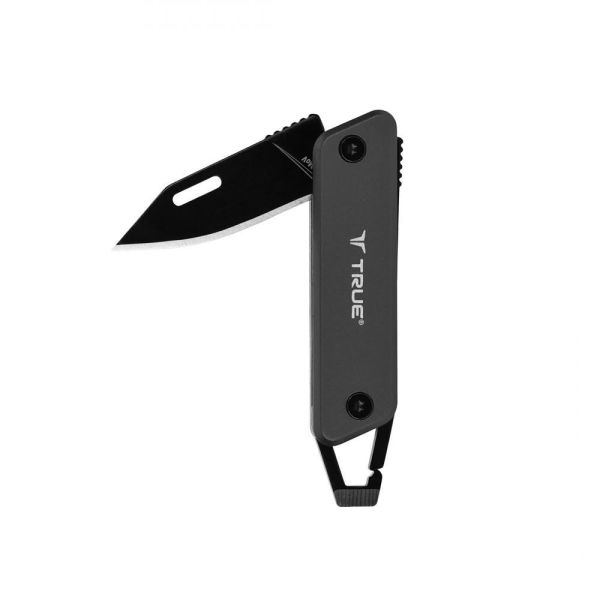 True Utility 7060 Keychain Gri Kutulu Çakı
