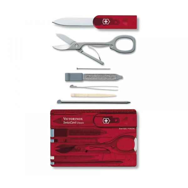 Victorinox 0.7100.T SwissCard Classic Ruby