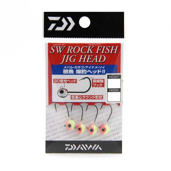 Daiwa SW Rock Fish Jig Head 2 Gr