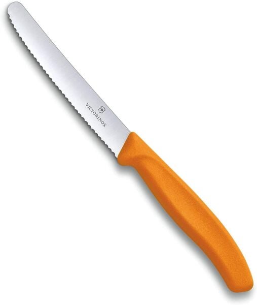Victorinox SwissClassic 11cm Domates & Sosis Bıçağı TURUNCU