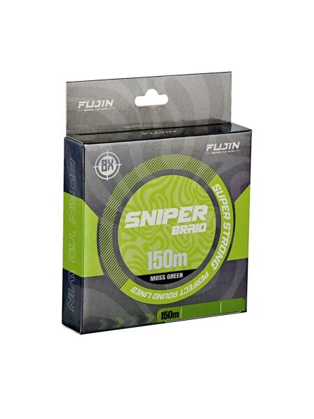 Fujin Sniper 8X 150Mt Moss Green İp Misina Moss Green - 0,16 mm