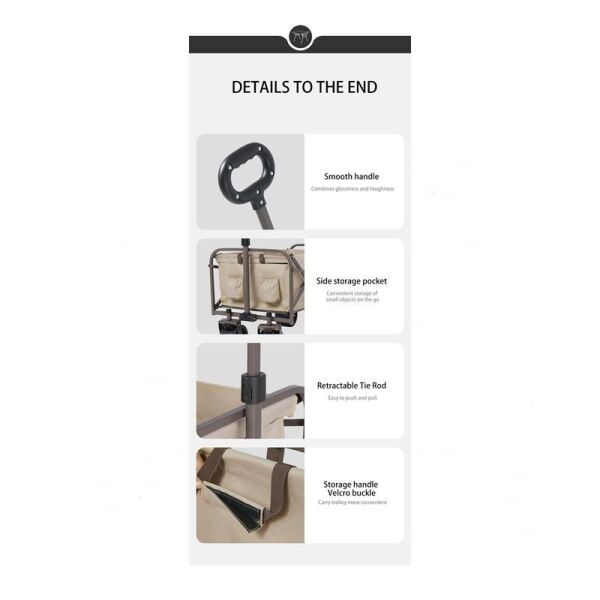 Naturehike Çok Amaçlı Katlanır Taşıma Arabası [Vagon]