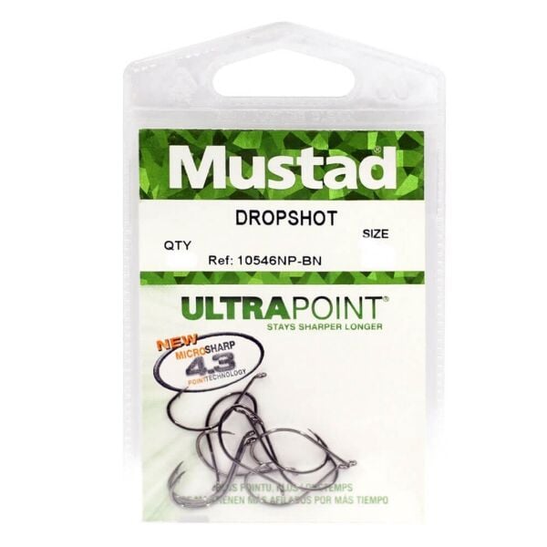 Mustad Dropshot 10546NP-BN Olta İğnesi NO:2