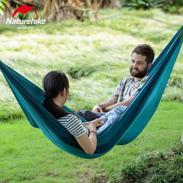 Naturehike 340T Anti-Tear Çift Kişilik Süper Light Hamak TURUNCU