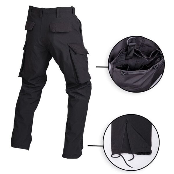 Sturm Softshell Hose Siyah Pantolon XXL