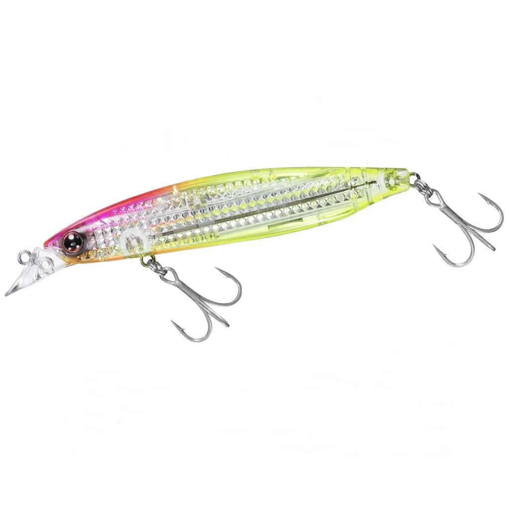 Daiwa ShoreLine Shiner (Z) Vertice (R) Laser Impact 98F  9.8cm 16.2gr Maket Yem Pink Head Clear Chart