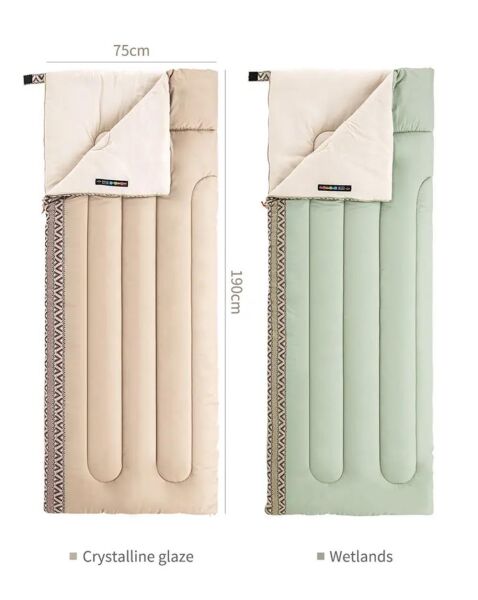 Naturehike L150 Zarf Tarzı Pamuklu Uyku Tulumu -4°C Swampland - Left