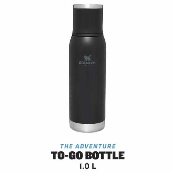 Stanley Adventure To-Go Vakumlu Paslanmaz Çelik Termos 1 Lt SİYAH