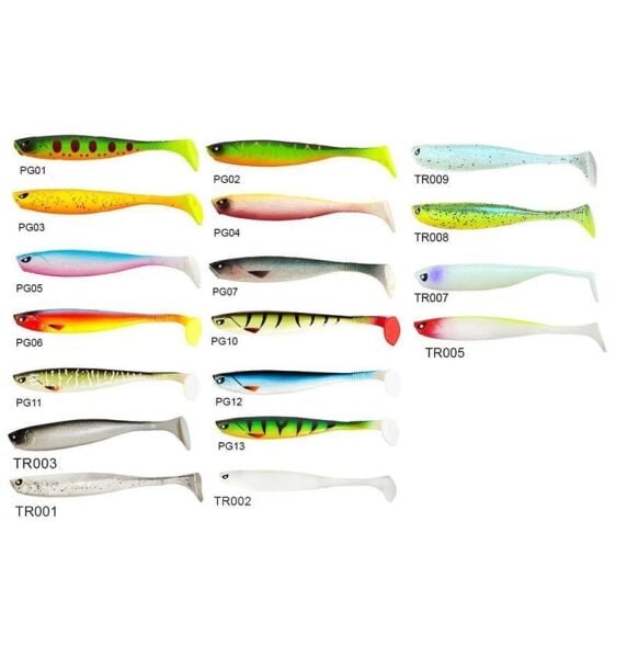 Lucky John Basara 3D Soft Swim 8.9Cm Silikon Yem