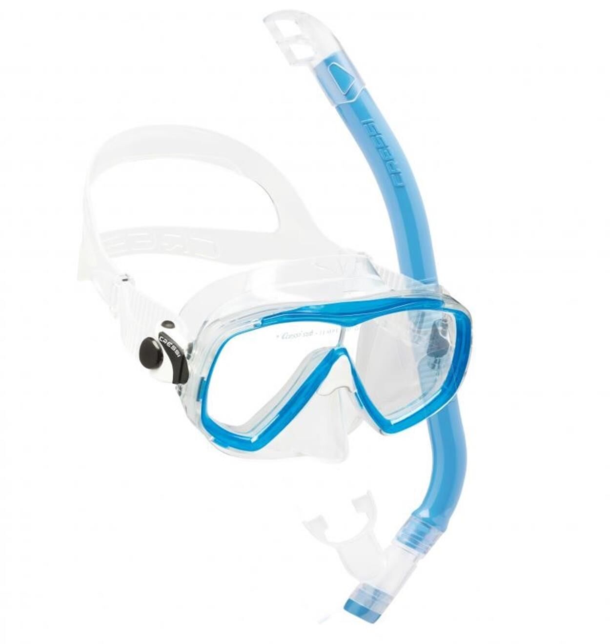 Cressi Estrella - Top Maske Şnorkel Çocuk Seti BLUE