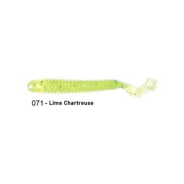 Lucky John Ballist 10.16 cm Silikon Yem Lime Chartreuse